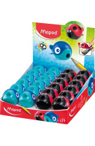 Taille-crayons croc croc easy baleine ou coccinelle 1t