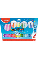 Feutres color-peps long life etui de 24