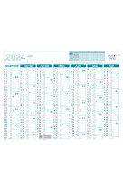 Calendrier 2024 27x21 banque