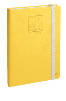 Carnet 21 life journal dots jaune