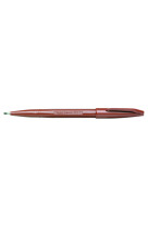 Sign pen marron