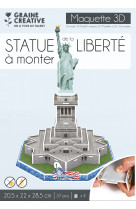 Maquette 3d statue de la liberte 8+