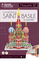 Maquette 3d cathedrale saint basile 8+