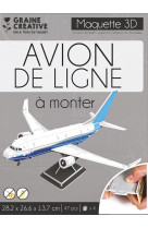 Maquette 3d avion de ligne 8+