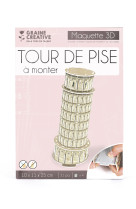 Maquette 3d tour de pise 8+