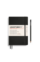 Carnet souple medium a5 ligne black