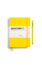 Carnet rigide medium a5 pages blanches lemon