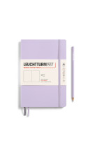 Carnet souple medium a5 pages blanches lilac