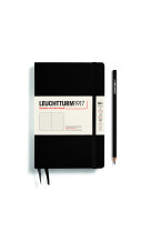 Carnet paperback rigide b6+ dots noir