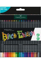 Crayons de couleur black edition etui de 24