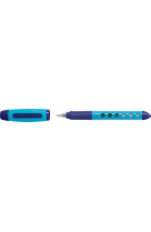 Stylo plume scribolino droitier bleu