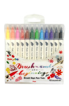 Feutres brush sign pen twin etui de 12