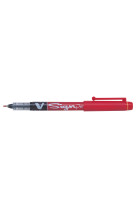 V-sign pen rouge