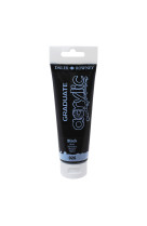 Tube acrylique 120ml noir