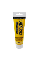 Tube acrylique 120ml jaune de cadmium 605