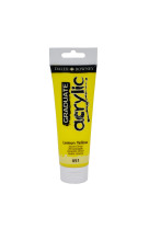 Tube graduate acrylic jaune citron 651