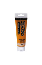 Tube acrylique 120ml ocre jaune 690