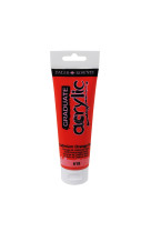 Tube acrylique 120ml orange de cadmium 619