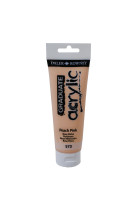 Tube acrylique 120ml rose portrait 573