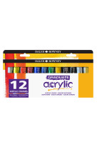 Acrylique graduate set de 12 x 22ml