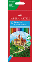 Crayons de couleur chateau etui de 12