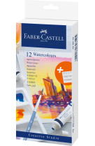 Aquarelle 12 tubes de 9ml