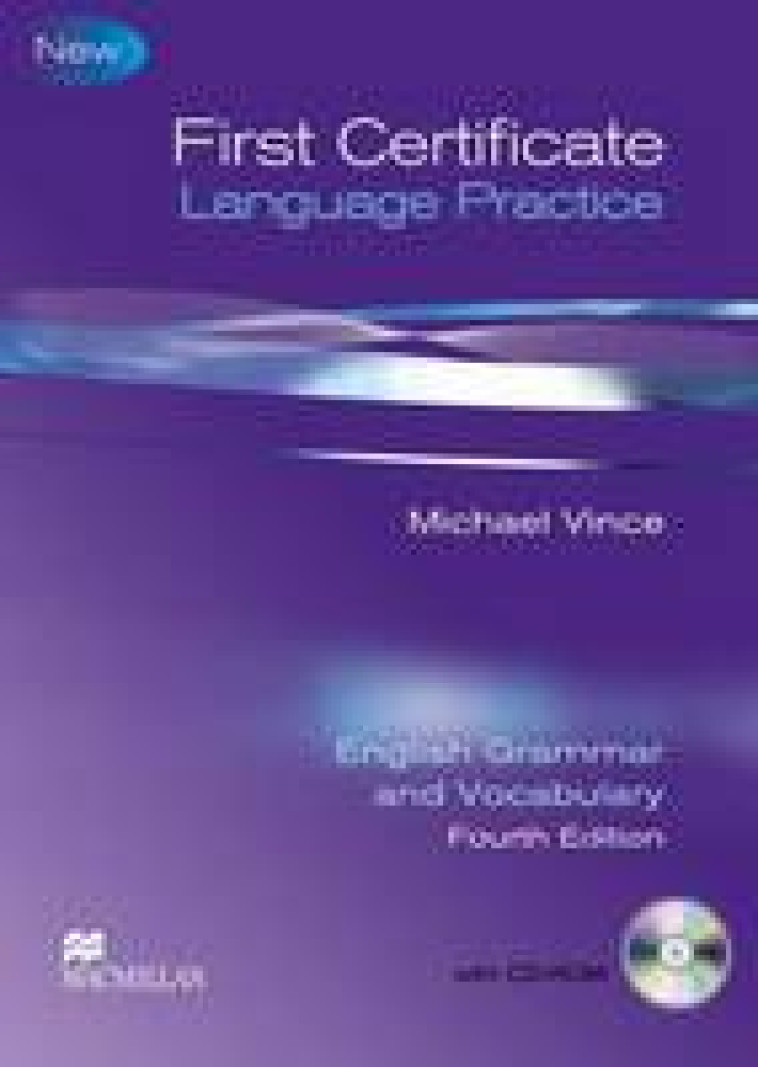 FIRTS CERTIFICATE LANGUAGE PRACTICE 4 ED BLANCHE CASTILLE 3E 2E -  Vince, Michael - MACMILLAN