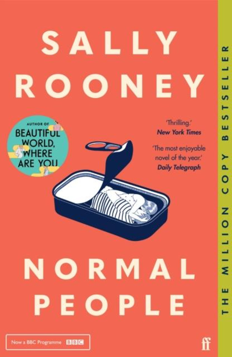 NORMAL PEOPLE (WINNER OF THE COSTA NOVEL AW ARD 2018) DEFECTUEUX AU RETOUR 19/03/21 - ROONEY, SALLY - NC