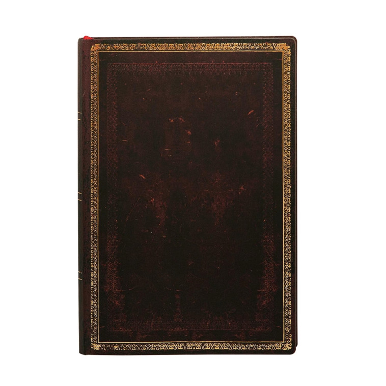 CARNET FLEXIS BLACK MOROCCAN MINI LIGNE -  - PAPERBLANKS