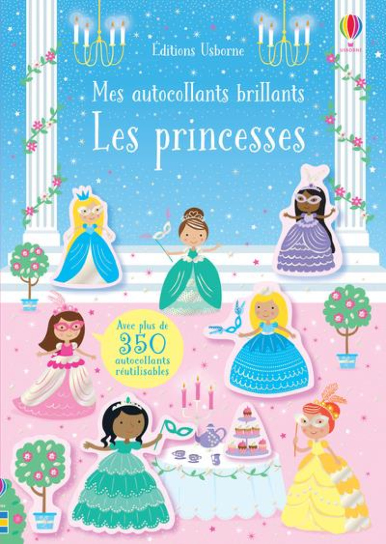 LES PRINCESSES - MES AUTOCOLLANTS BRILLANTS - ROBSON/COLLECTIF - NC