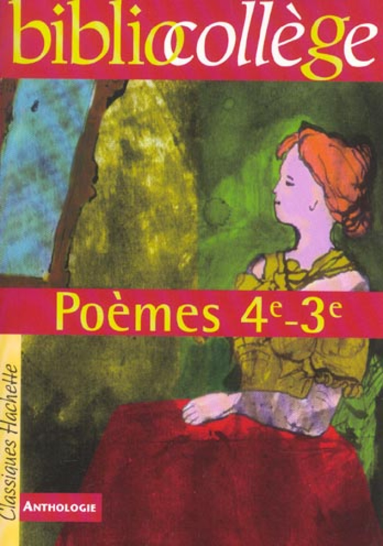 POEMES 4E/3E - SADIGHI NILOUFAR - HACHETTE