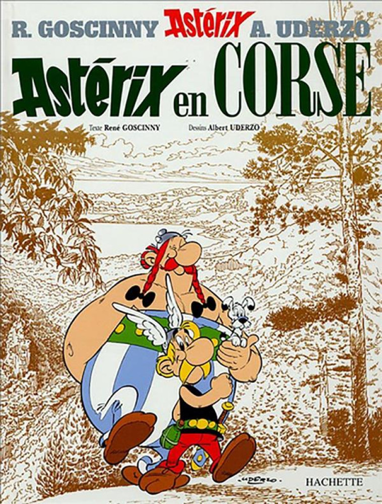 ASTERIX EN CORSE - GOSCINNY/UDERZO - HACHETTE