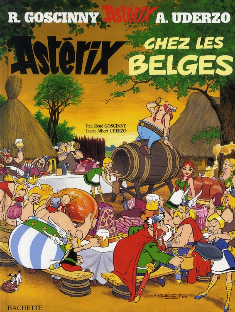 ASTERIX CHEZ LES BELGES - GOSCINNY/UDERZO - HACHETTE