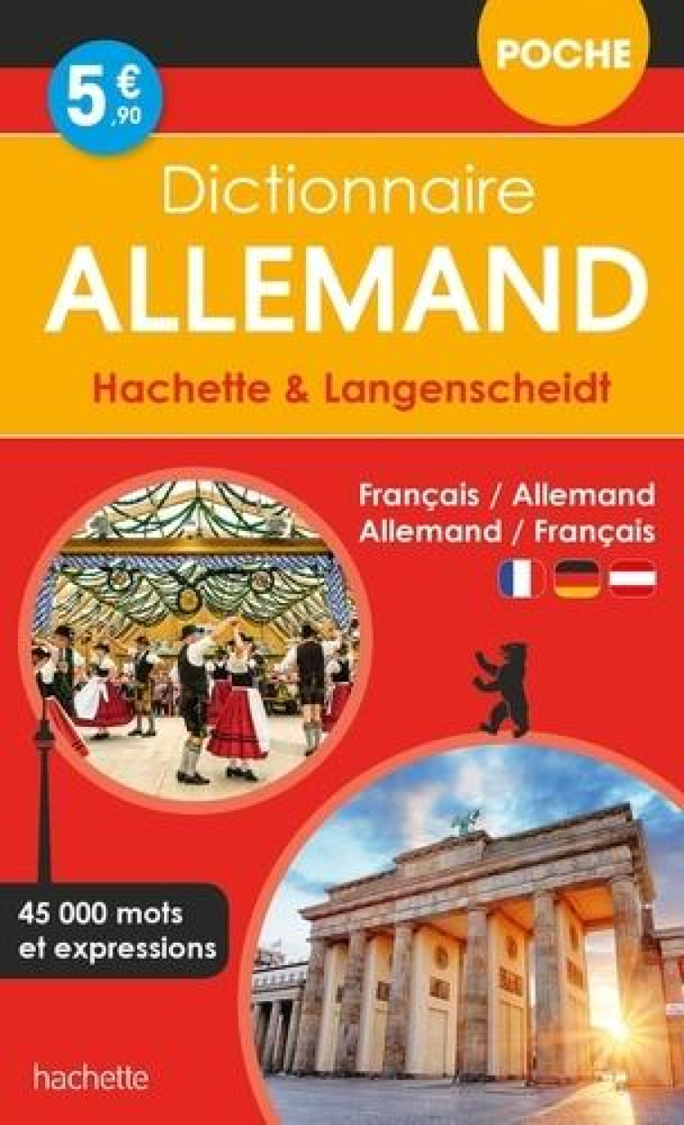 DICTIONNAIRE HACHETTE POCHE ALLEMAND - XXX - HACHETTE