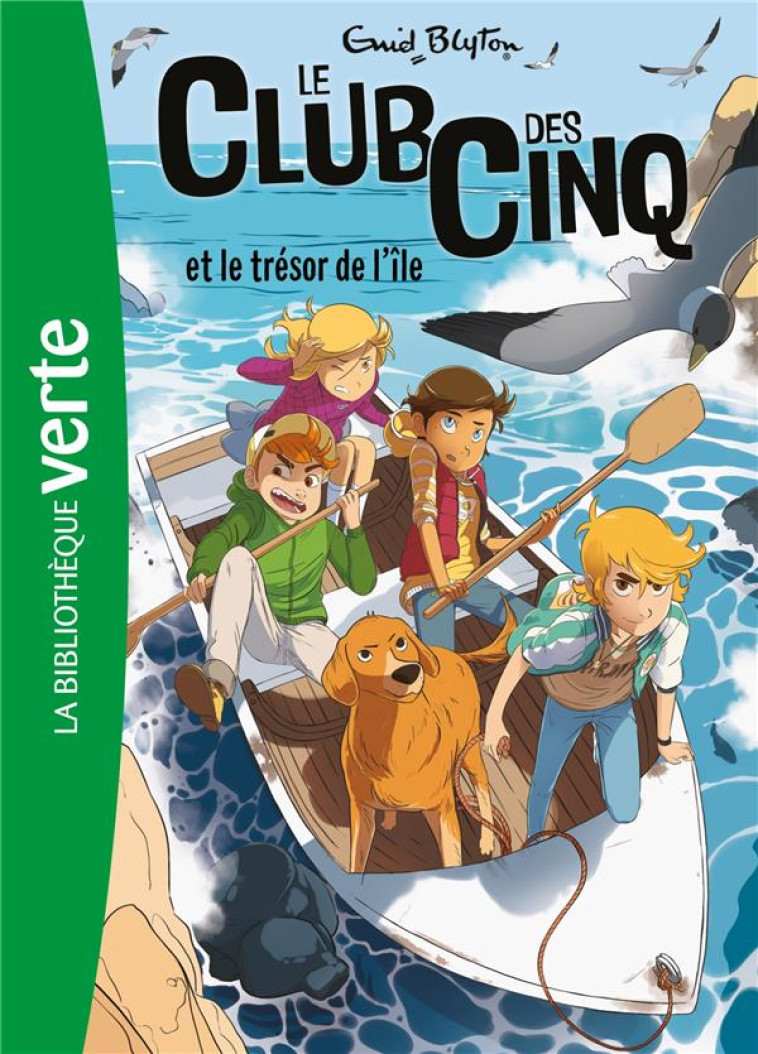 LE CLUB DES CINQ T01 ET LE TRESOR DE L'ILE - BLYTON ENID - HACHETTE