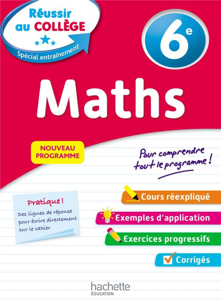 MATHS 6E 2019 - BLANC MICHELE - HACHETTE