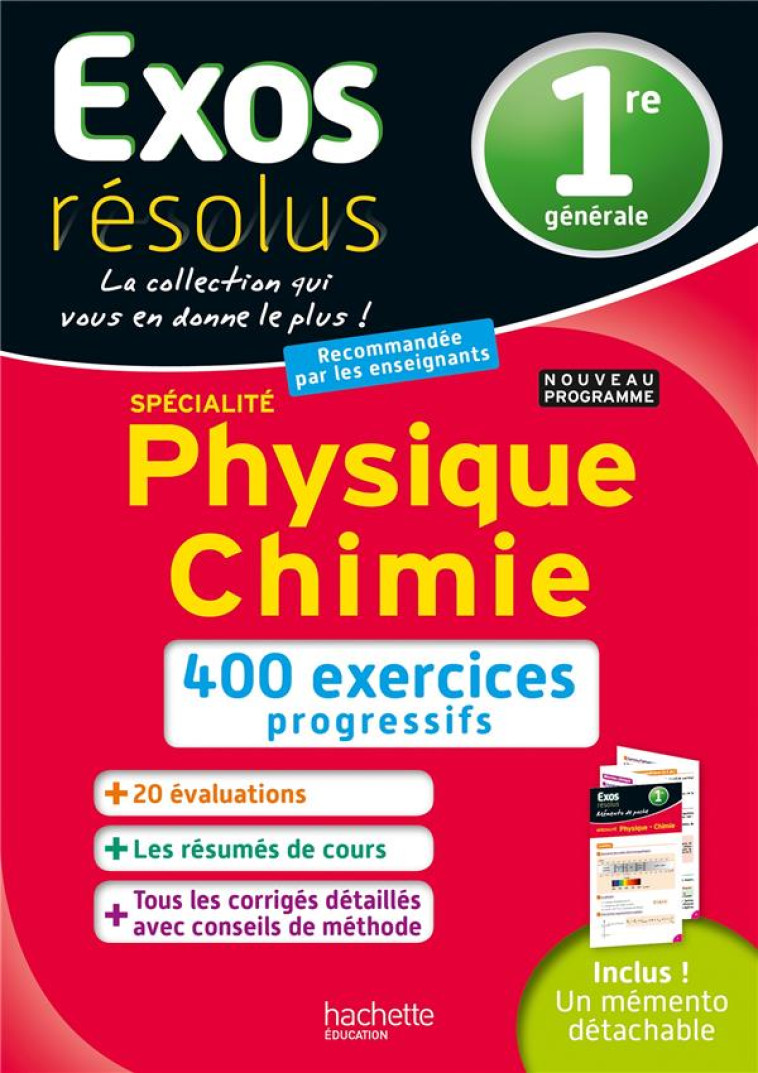 SPECIALITE PHYSIQUE-CHIMIE 1RE 2019 - DE LA BAUME/BLAT - HACHETTE