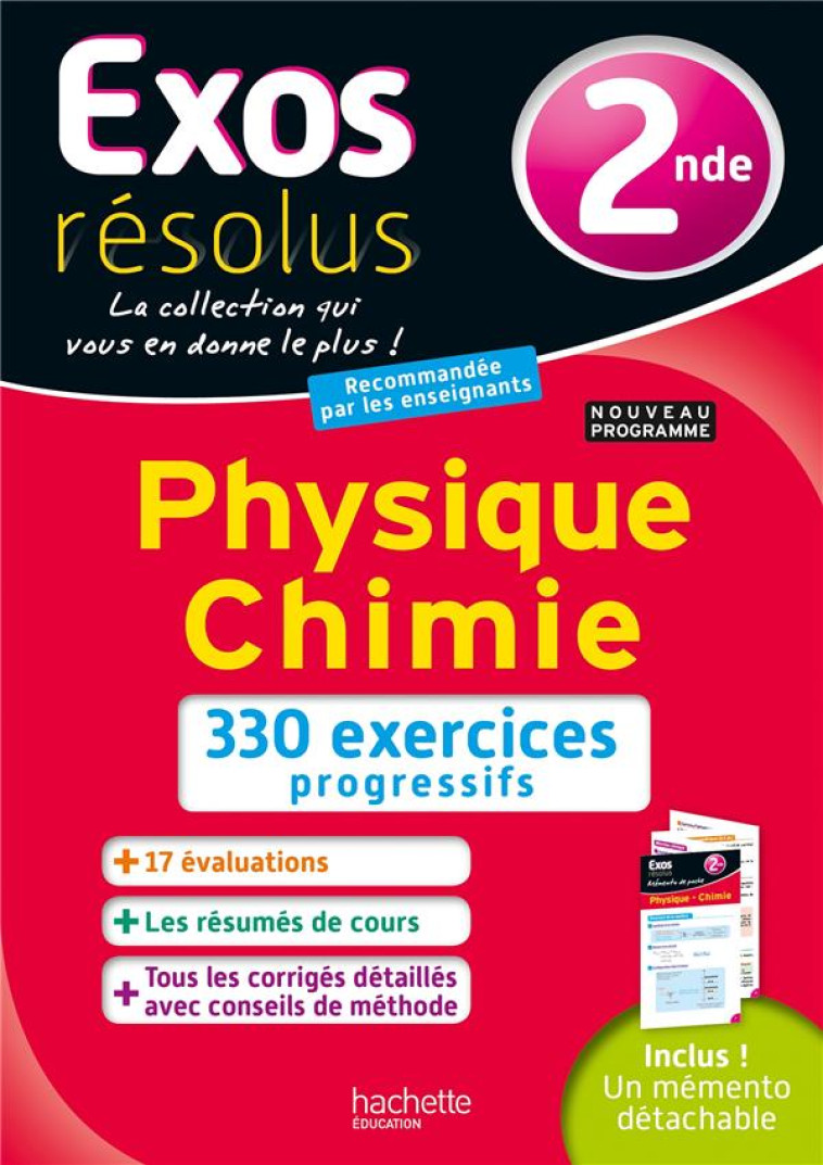 PHYSIQUE-CHIMIE 2NDE 2019 - DE LA BAUME/BLAT - HACHETTE