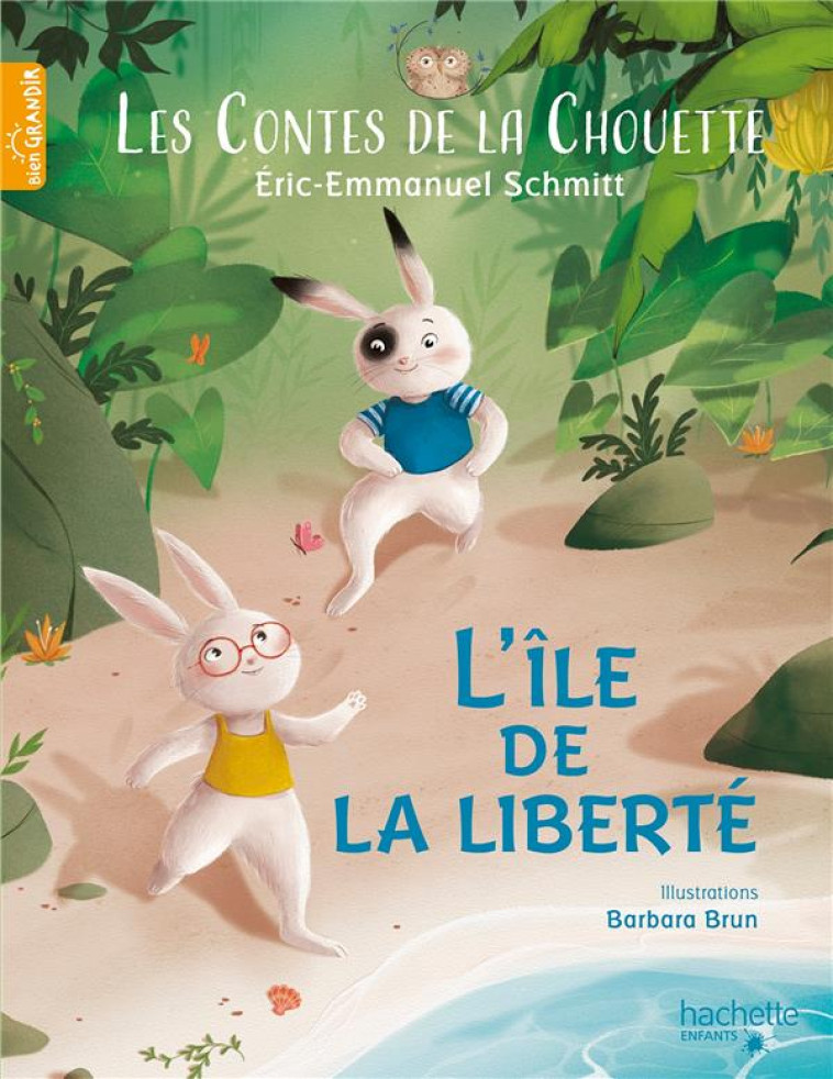 LES CONTES DE LA CHOUETTE - L'ILE DE LA LIBERTE - SCHMITT/BRUN - HACHETTE