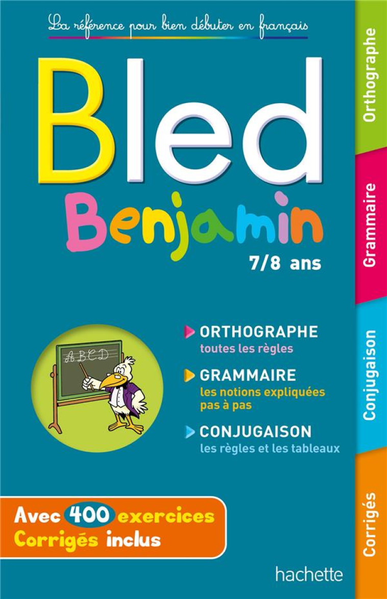 BLED BENJAMIN 7-8 ANS ED 2021 ETAGERE COLLEGE - BERLION DANIEL - HACHETTE