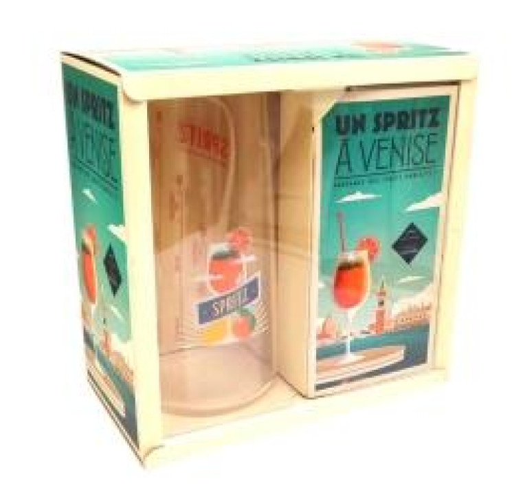 COFFRET UN SPRITZ A VENISE - PREPAREZ DES SPRITZ PARFAITS ! - XXX - HACHETTE