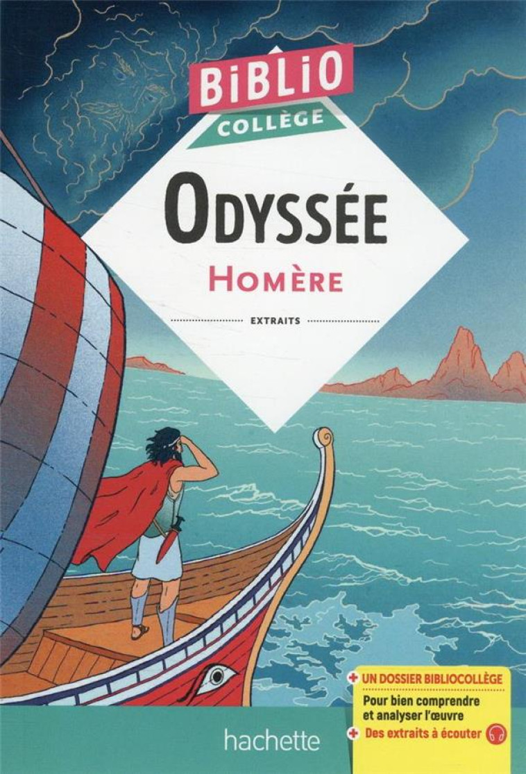 L' ODYSSEE   ED 2022 - HOMERE/LISLE - HACHETTE