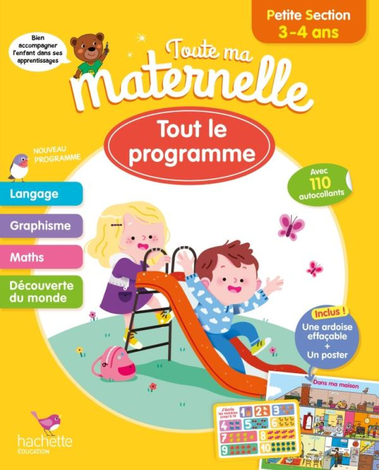 TOUTE MA MATERNELLE TOUT LE PROGRAMME PS - BLANDINO GUY - HACHETTE