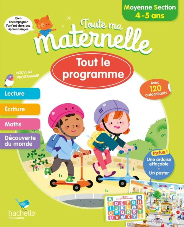 TOUTE MA MATERNELLE TOUT LE PROGRAMME MS 4-5 ANS - BLANDINO GUY - HACHETTE