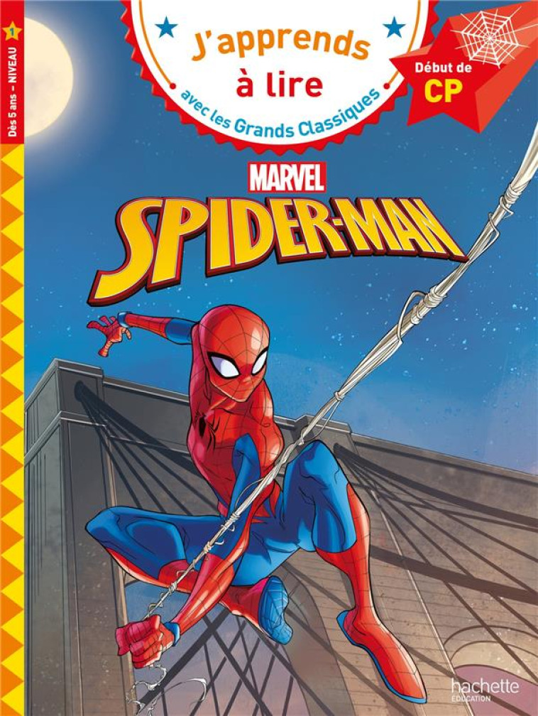 SPIDERMAN CP NIVEAU 1 - ALBERTIN ISABELLE - HACHETTE