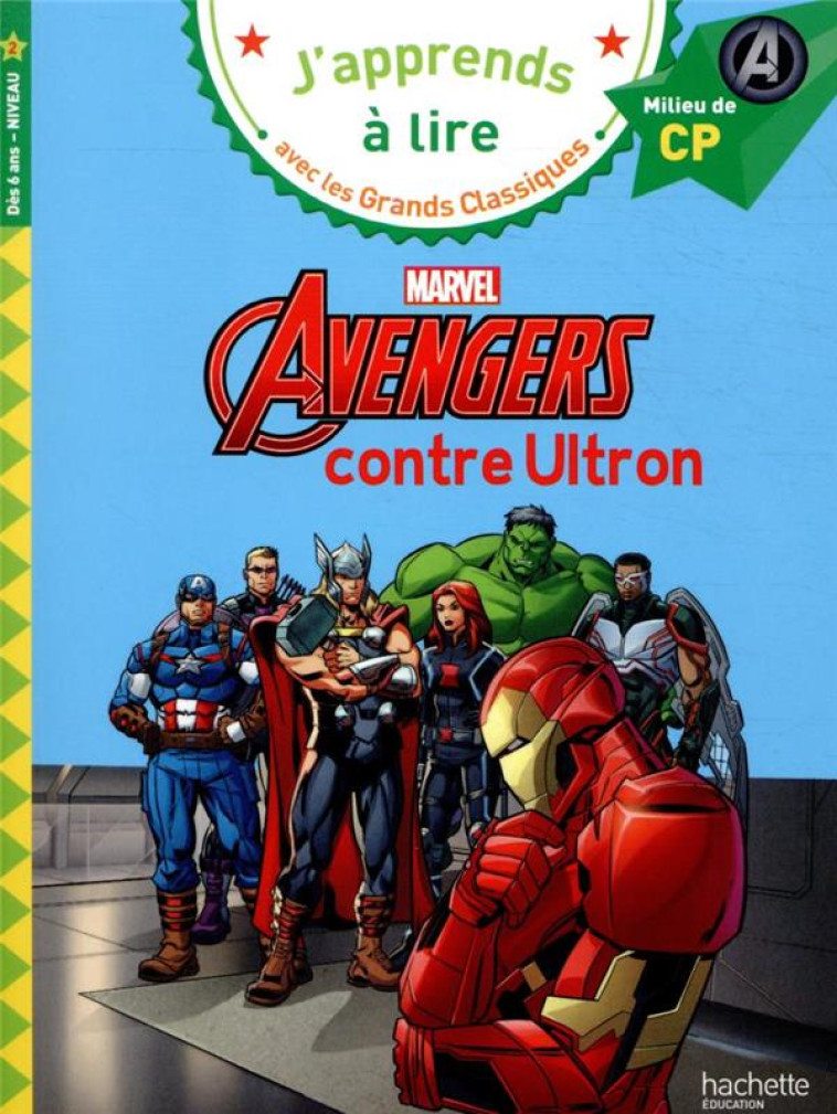 AVENGERS CONTRE ULTRON CP NIVEAU 2 - ALBERTIN ISABELLE - HACHETTE