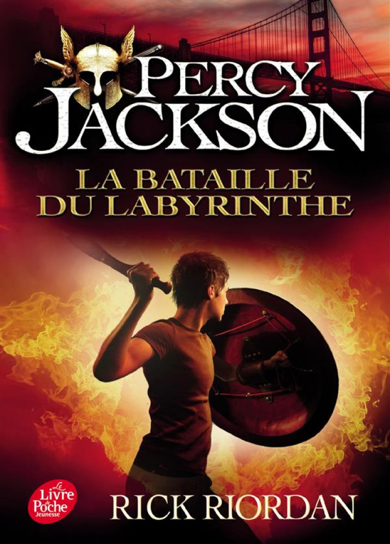 PERCY JACKSON T4 LA BATAILLE DU LABYRINTHE - RIORDAN RICK - Le Livre de poche jeunesse