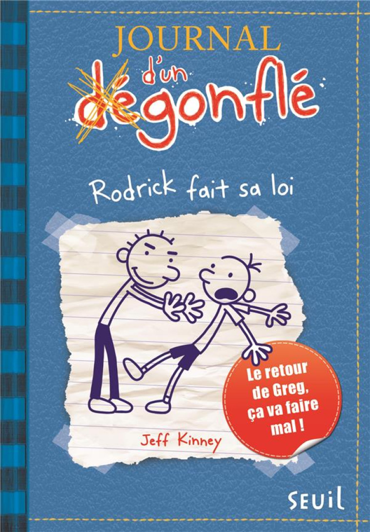 JOURNAL D'UN DEGONFLE T02 - KINNEY JEFF - SEUIL