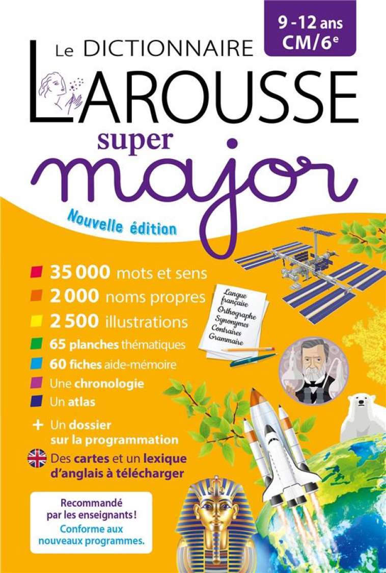 DICTIONNAIRE LAROUSSE SUPER MAJOR 9/12 ANS ED 2022 - XXX - LAROUSSE