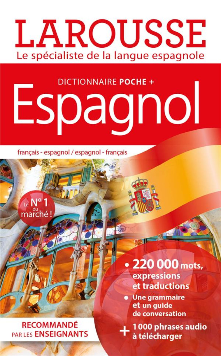 DICTIONNAIRE LAROUSSE POCHE PLUS ESPAGNOL - XXX - LAROUSSE